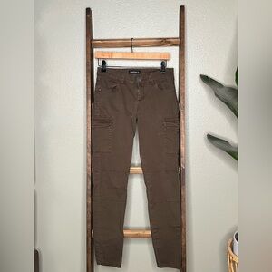 Elegant Brown Skinny Jeans for Women